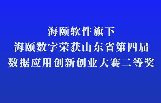 拉斯维加斯9888软件旗下拉斯维加斯9888数字荣获山东省第四届数据应用立异创业大赛二等奖